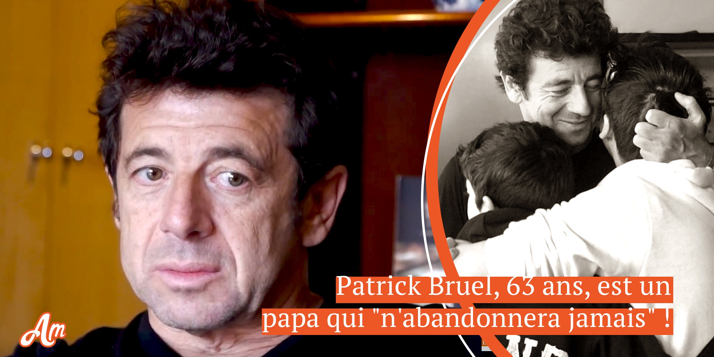 À 63 ans, Patrick Bruel traverse l’océan tous les 2 mois pour voir ses fils, sachant ce que c’est que d’être “abandonné” par son propre père