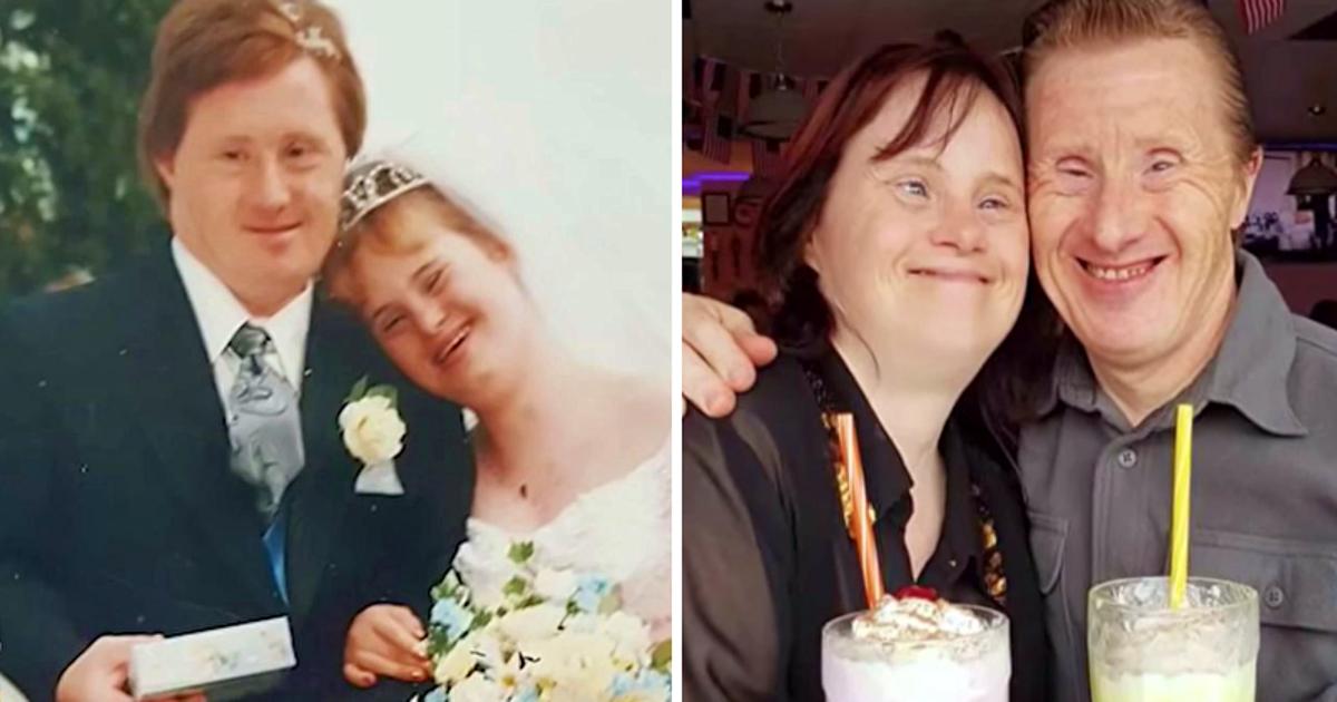Un couple atteint du syndrome de la trisomie marque ses 24 ans de mariage et dit que le jour de leur mariage a été leur “plus beau jour” de leur vie