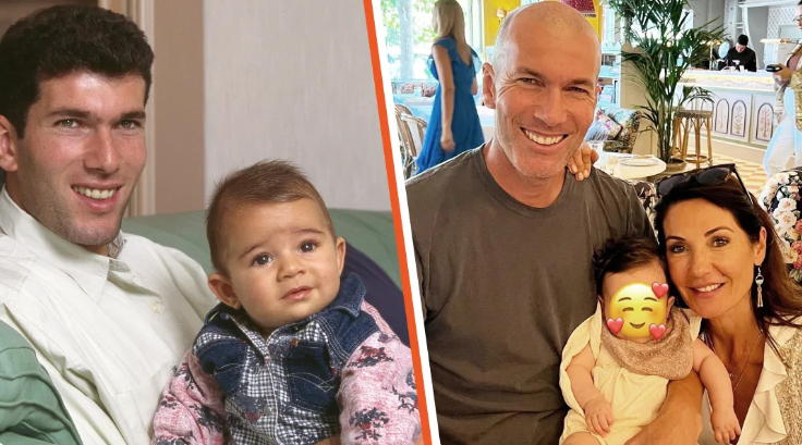1 an et demi sans travailler, Zidane s’occupe de sa “princesse” – Il tient sa petite-fille dans ses bras comme il tenait son fils il y a 27 ans