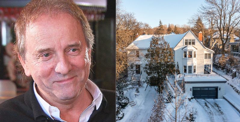 Michel Côté vend son immense maison de 21 pièces pour 3 195 000$ à Outremont