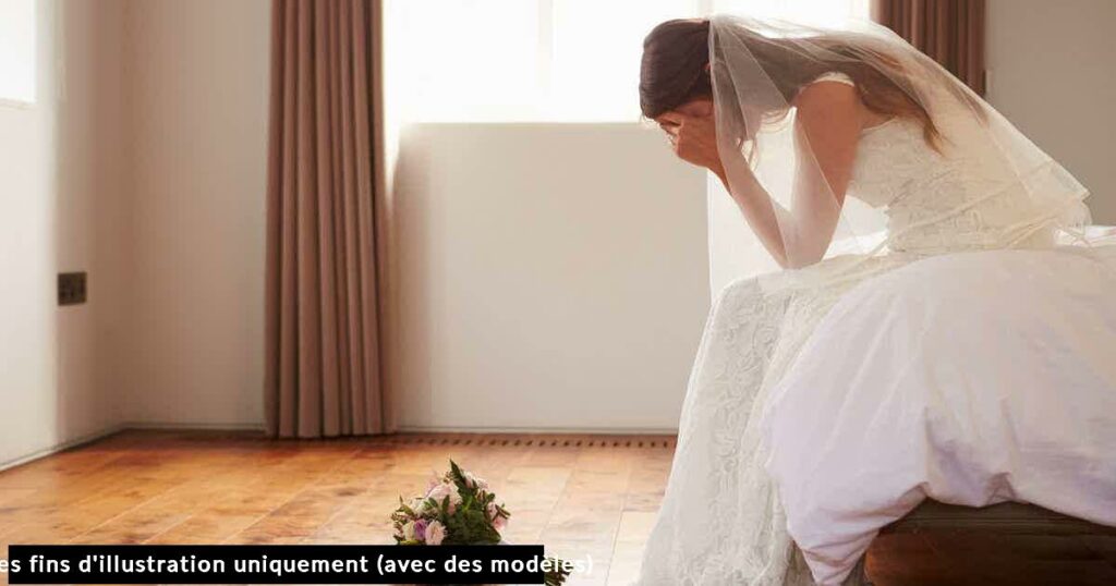 La Mariée Surprend Le Marié En Train Dêtre Allaité Par Sa Mère Quelques Instants Avant La 3020